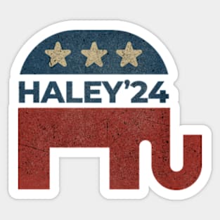 Vote Nikki Haley 2024 Sticker